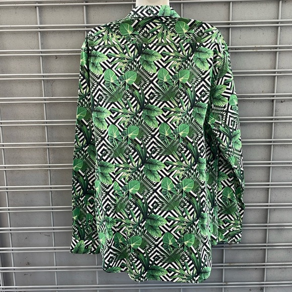 Paisley & Gray Leaf π΄ π Printed Button Down Dress Shirt - Picture 6 of 12